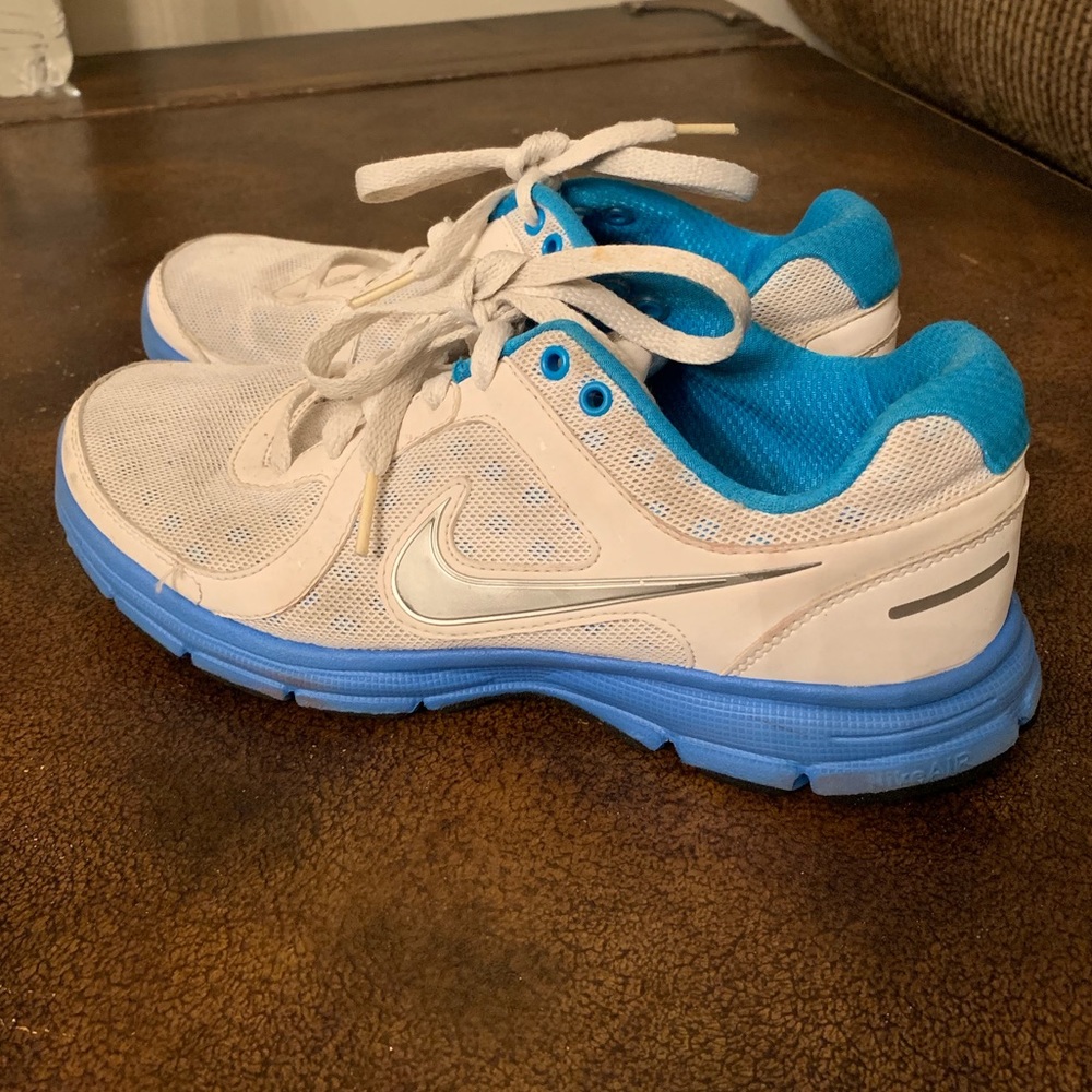 White Nike Air Shoes